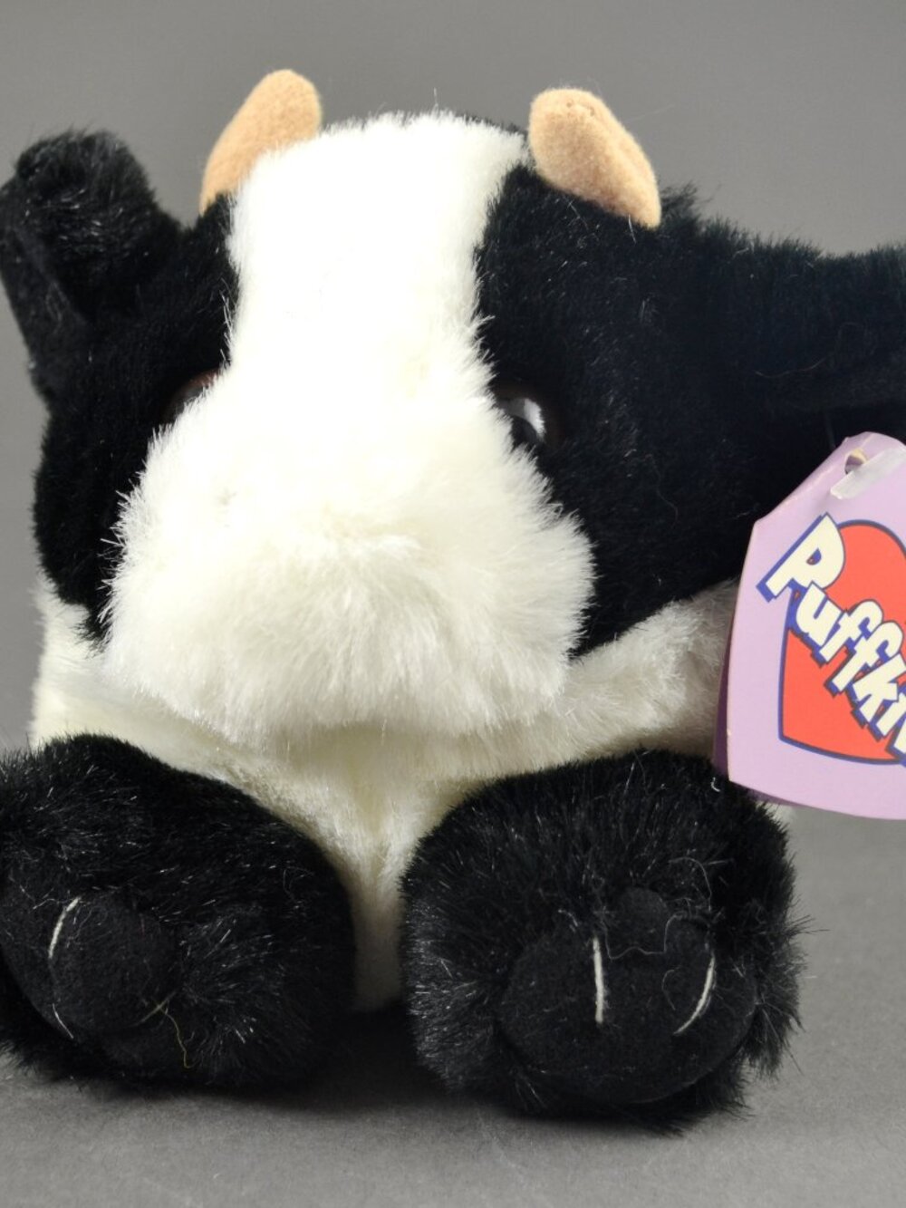 Meadow the Cow Puffkins by Swibco Style 6624 Bean Bag Plush
